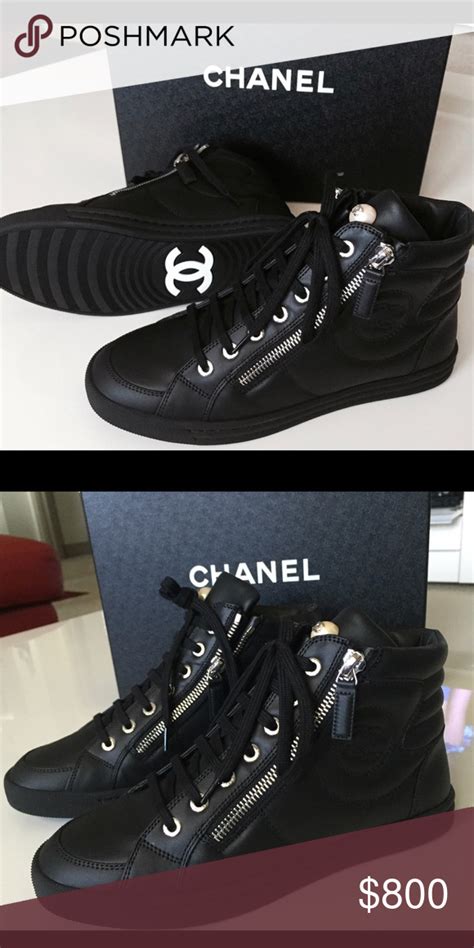 real real chanel sneakers.